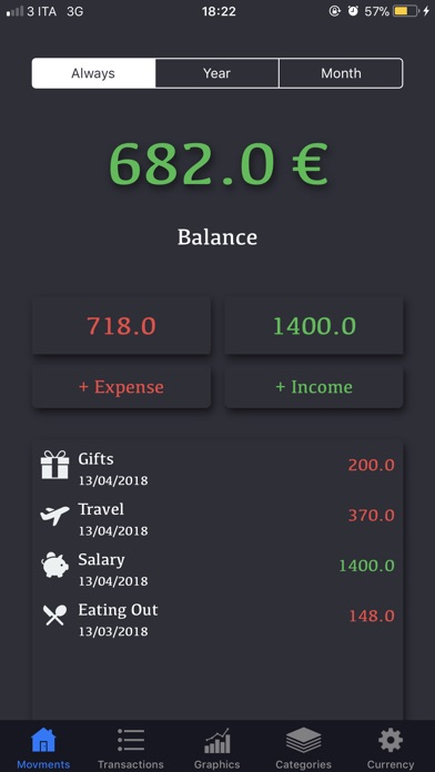 ExpenseCalculator Screenshots