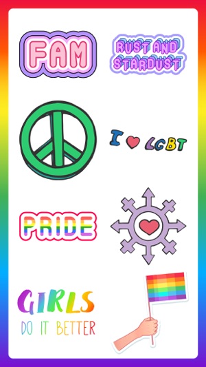 80+ Pride Love Sticker Pack(圖6)-速報App