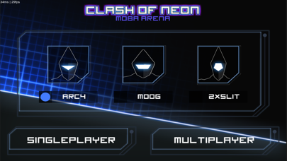 Clash of Neon : MOBA Arena screenshot 4