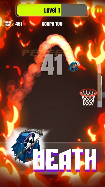 Tap Shots - dunk shot on fire screenshot-0