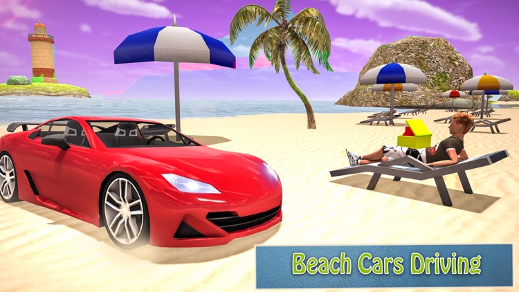 Beach Car Parking Games 2018