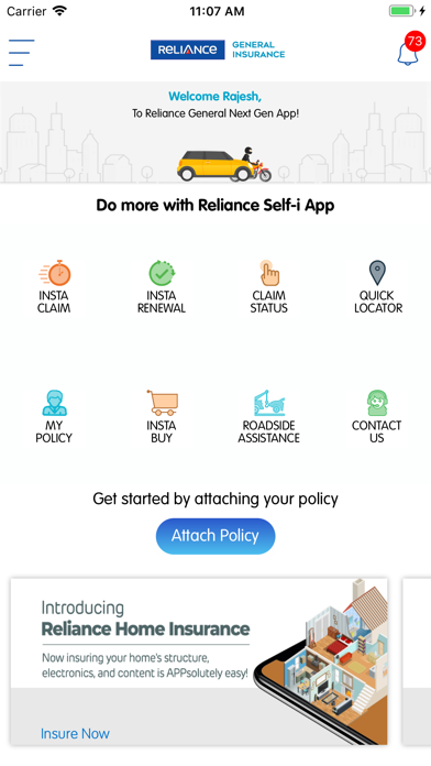 How to cancel & delete Reliance Self-i from iphone & ipad 2