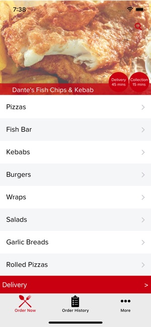 Dantes Fish Chips and Kebab(圖1)-速報App