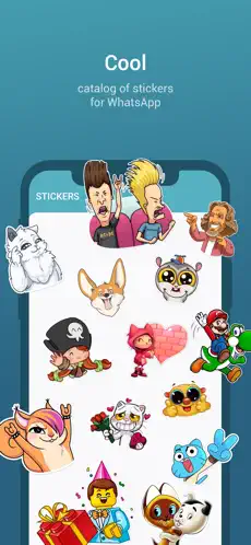 Captura de Pantalla 3 Stickers Box - WAStickerApps iphone