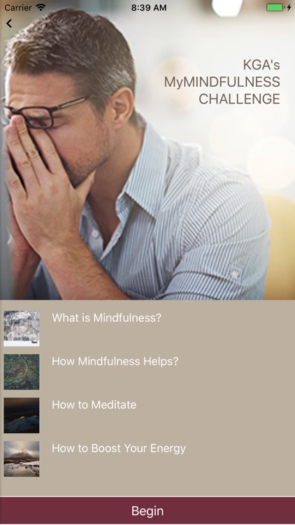 KGA's MyMindfulness Challenge screenshot-3