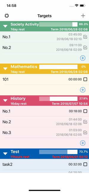 Targets - Time management app(圖2)-速報App