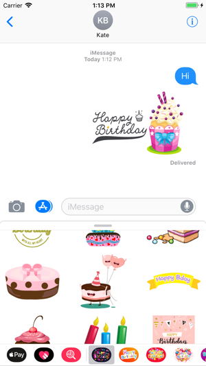 Happy Birthday Cakes & Wish IM(圖2)-速報App