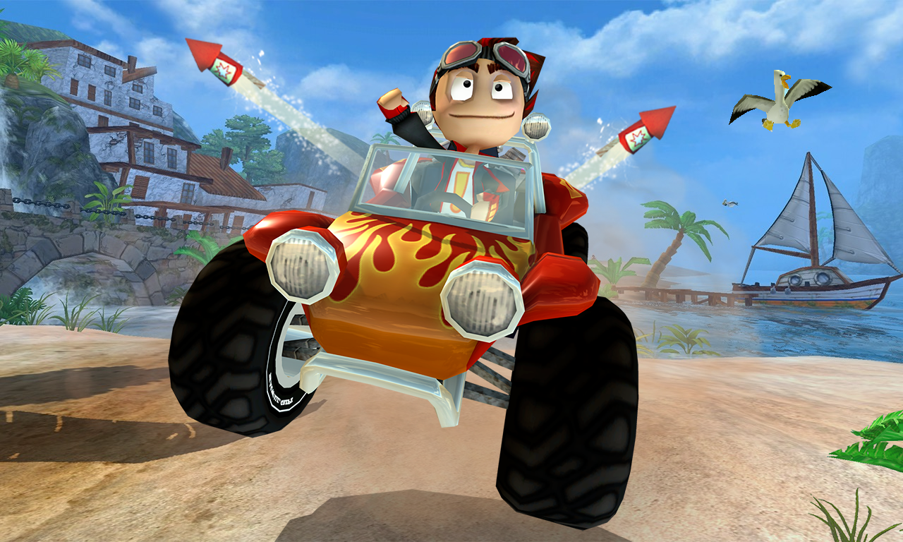 beach buggy racing games apps