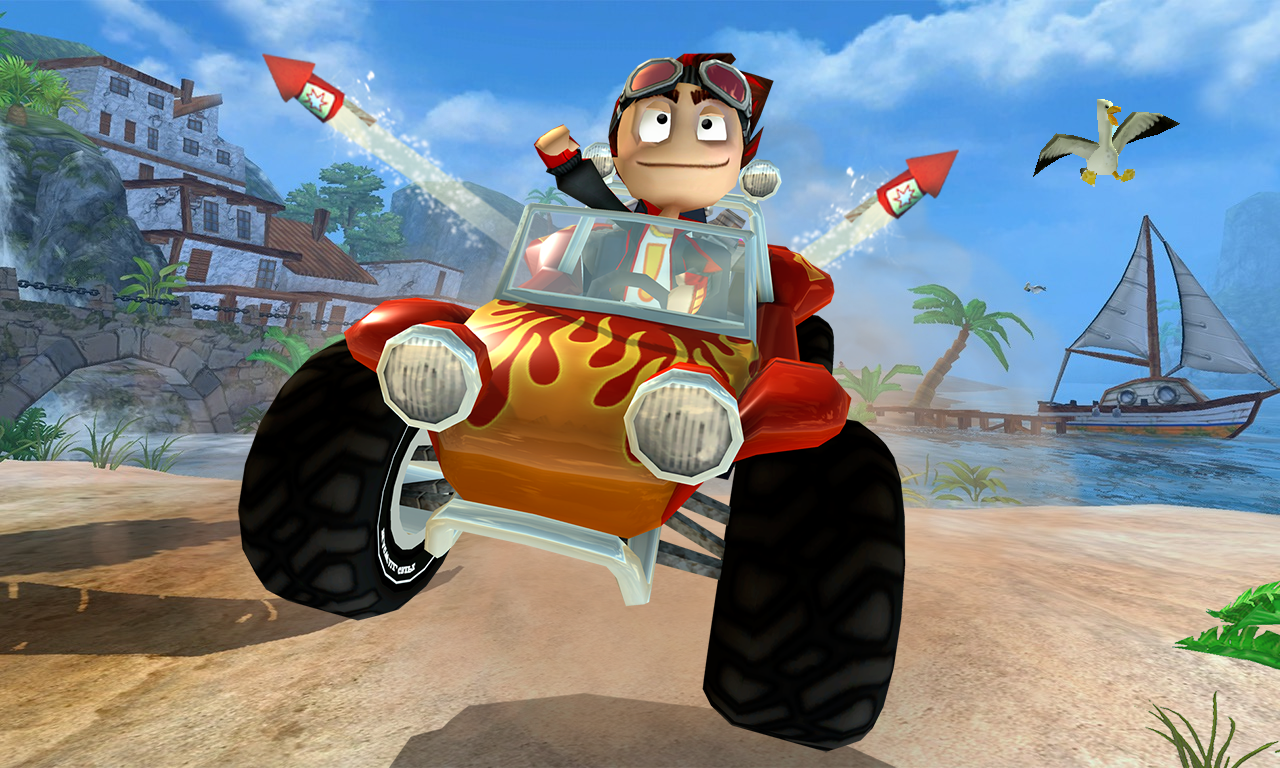 beach buggy racing app tricks