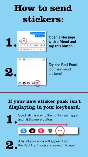 Paul Frank Animated Stickers(圖5)-速報App