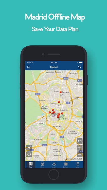 Madrid Offline Map - Metro