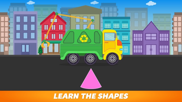 Learning Shapes Garbage Truck screenshot-4