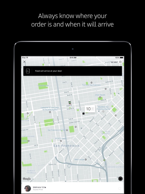 Uber Eats: Food Delivery for iPhone