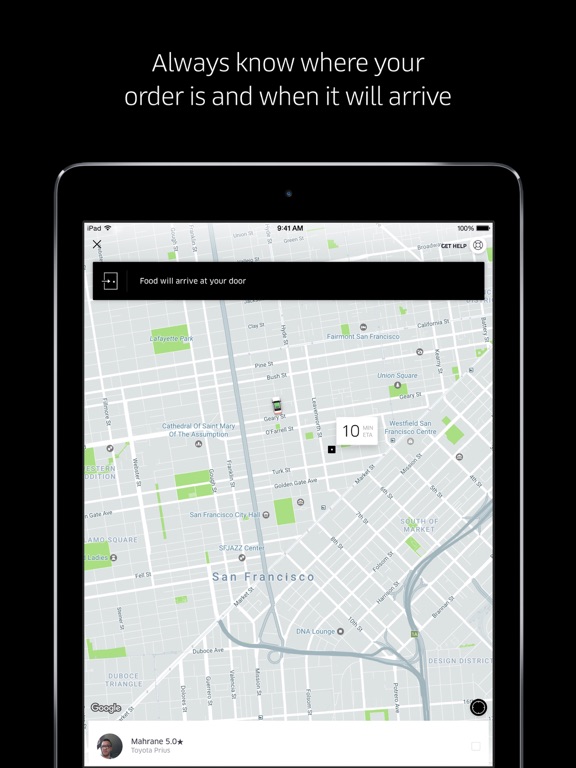 iPad Image of Uber Eats: Food Delivery