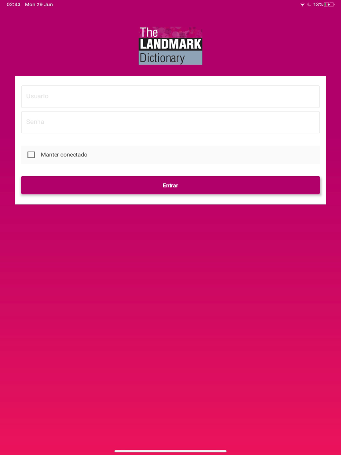 The Landmark Dictionary