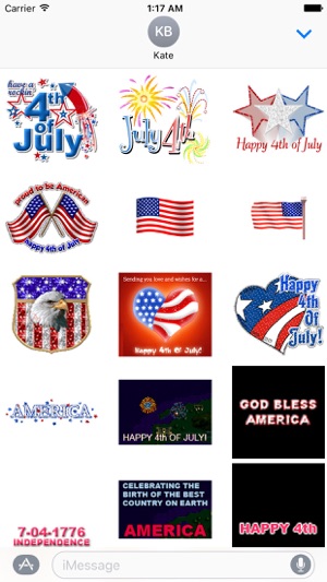 Animated Happy 4th of July(圖2)-速報App