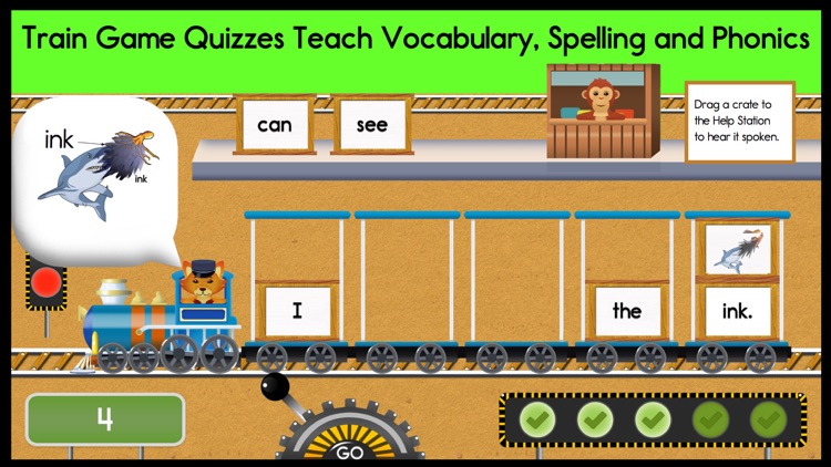 Reading Train Alphabet Free screenshot-4