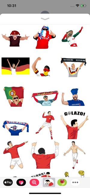 Soccer/Football Emoji Stickers(圖4)-速報App