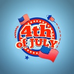 Happy 4th of july Stickers
