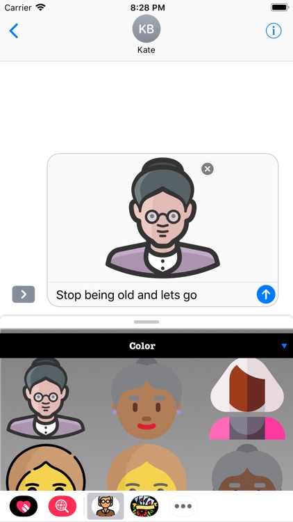 Old People HD Stickers