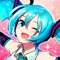 Light up Hatsune Miku's concerts with the tap of your finger