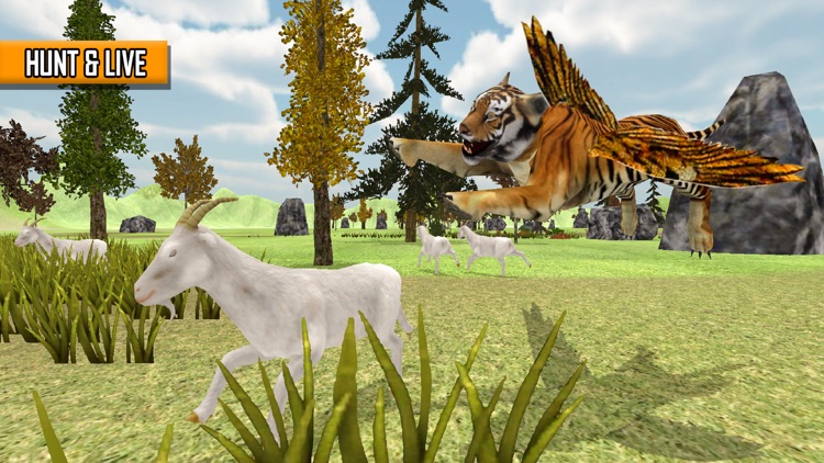 Angry Flying Tiger Simulator