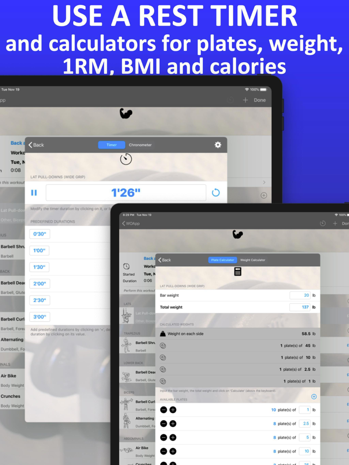 WOApp - Workout tracker