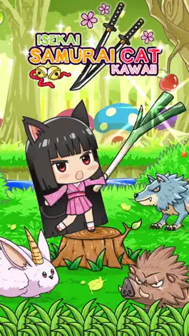 Game screenshot Isekai Samurai Cat Kawaii mod apk