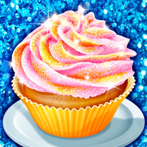 Glitter Cupcake Desserts iOS App