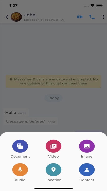 Fiberchat - Messenger Theme screenshot-5