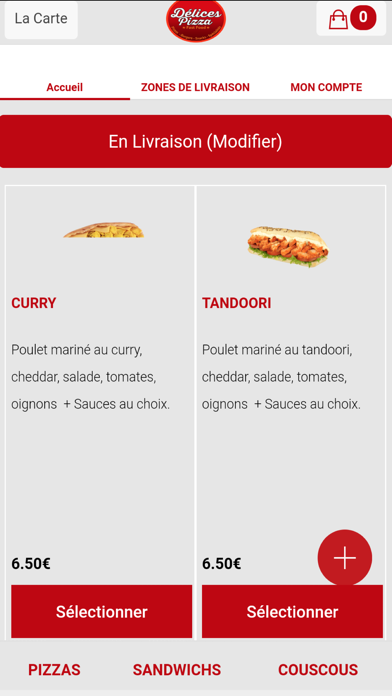 Delices Pizza Bonnieres screenshot 3