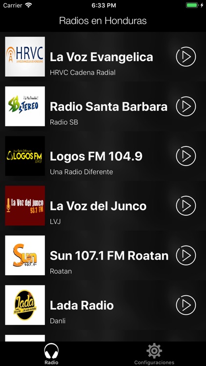 Radios en Honduras screenshot-3