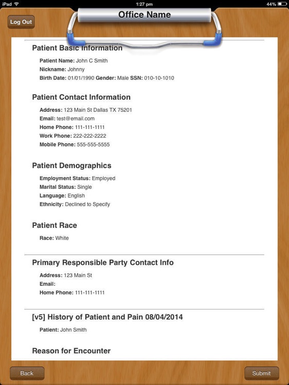 MacPractice Clipboard 10.7