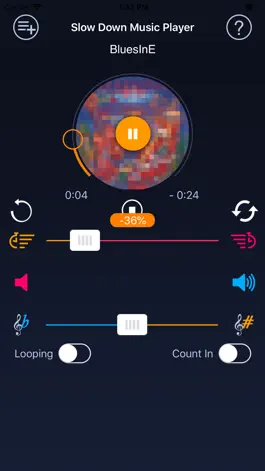 Game screenshot Slow Down Music Player mod apk