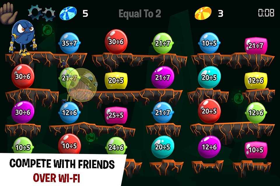 Math Duel: 2 Player Kids Games screenshot 3