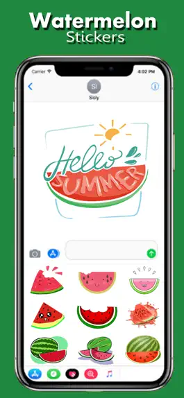 Game screenshot Watermelon Stickers! hack