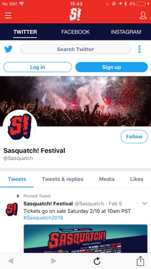 Sasquatch! Festival 2018(圖5)-速報App