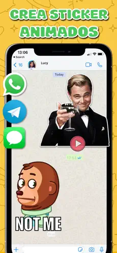 Captura de Pantalla 4 Sticker iphone