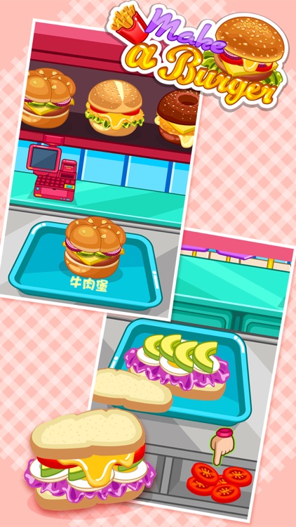 Make hamburgers -Cooking games screenshot-8