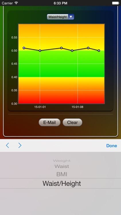 Weight Chart screenshot-3
