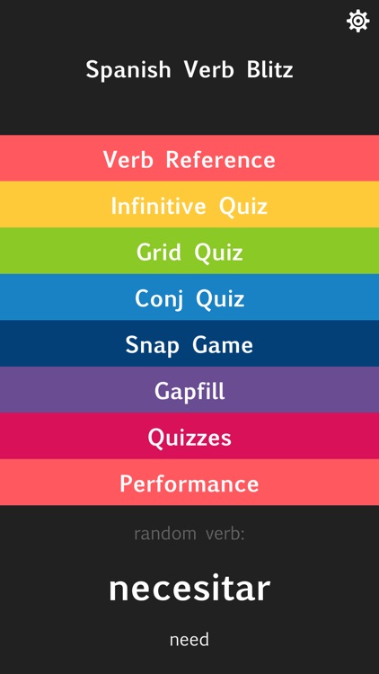 Spanish Verb Blitz