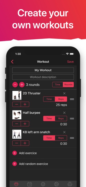 Workout - HIIT training & WOD(圖5)-速報App