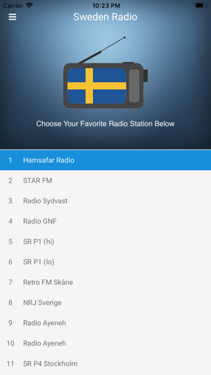 Sweden Radio Station: Swedish(圖1)-速報App