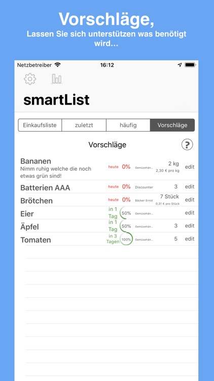 smartList die Einkaufsliste screenshot-5