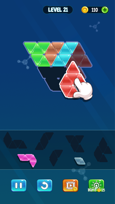Triangle Tangram Puzzle Legend screenshot 3