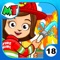 Become the hero of My town by playing as a fireman or paramedic