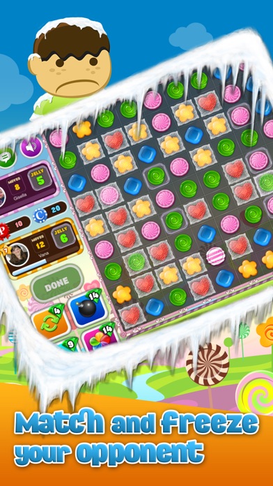 CANDY DUELS: MATCH 3 PUZZLE HD 1.6.7 IOS GAME GIẢI TRÍ CANDY DUELS: MATCH 3 PUZZLE HD 1.6.7 IOS