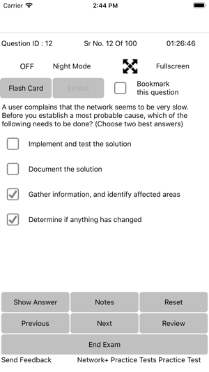 Exam Sim For Network+ N10-007(圖2)-速報App