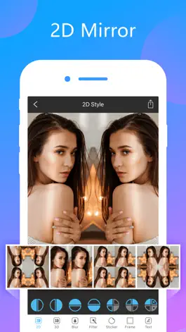 Game screenshot Photo Mirror Collage Maker Pro mod apk