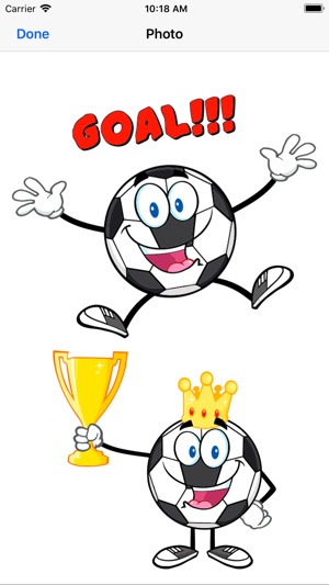 Soccer Football Emoji Stickers(圖3)-速報App